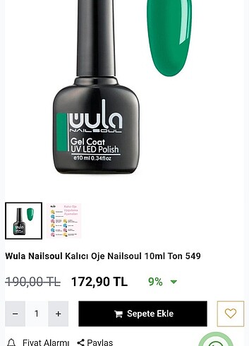 Beden Wula Nailsoul Kalıcı Oje No:549