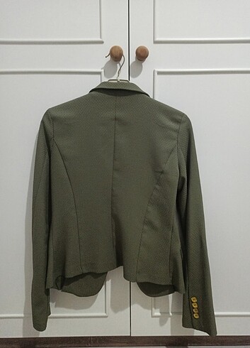 s Beden Yeşil blazer ceket