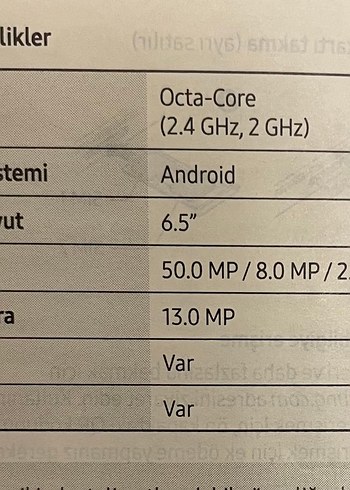 Samsung Siyah Android Telefon - Görsel 9