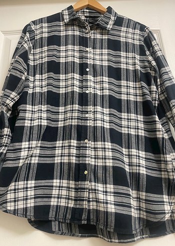 H&M Kareli Uzun Kollu Gömlek - Görsel 3