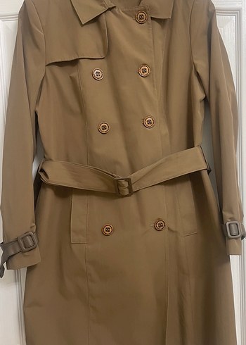 NetWork Kemerli  Midi Trençkot - Görsel 2