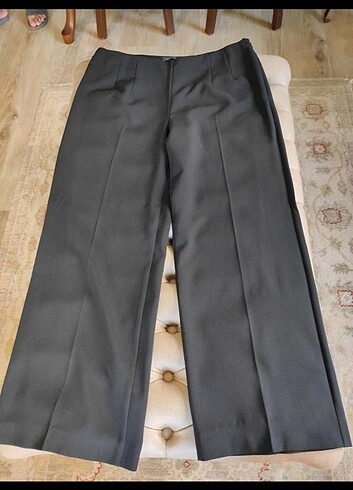 M&S Siyah /lacivert kumaş pantolon 