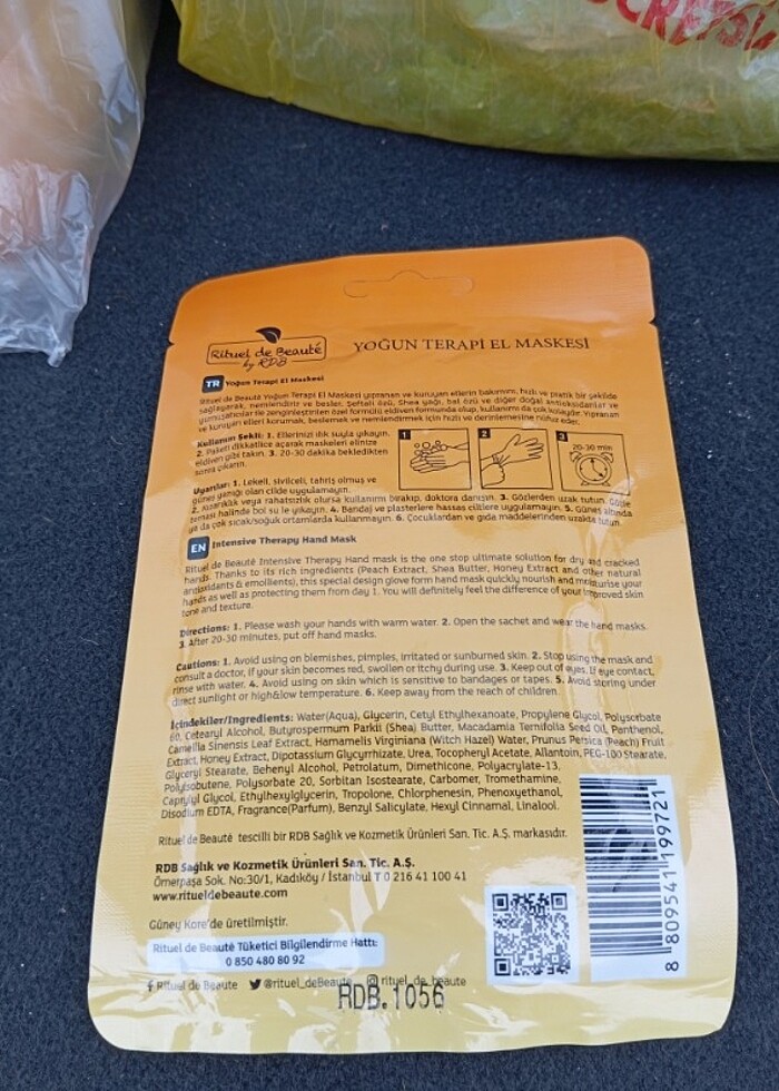 Rubiel beauty El maskesi. - Görsel 2