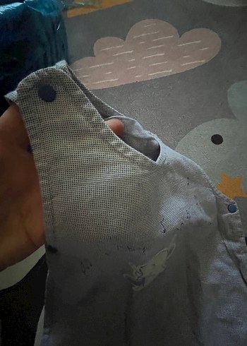 6 Ay Beden Uzun Kollu Mickey Mouse Bebek Body