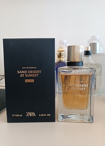 Zara sand desert at sunset intense