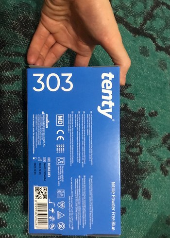 Diğer Tenty 303 M Beden Pudrasız Nitril Eldiven