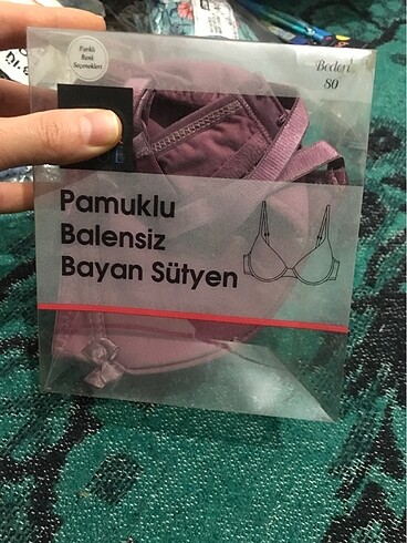 Pamuklu balensiz sütyen