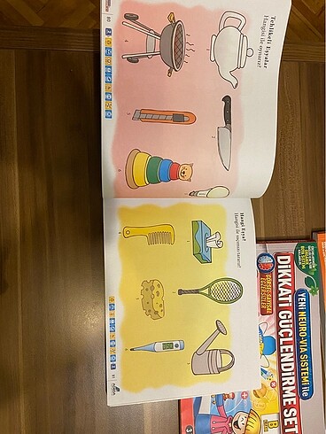  Beden Renk Adeda 3 Yaş Dikkat Güçlendirme Seti