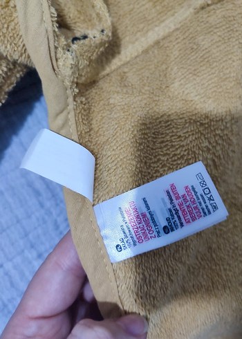 Kahverengi Baskılı Bebek Önlüğü - Görsel 2