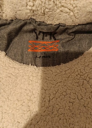 Gri Erkek Çocuk Fermuarlı Kapüşonlu Ceket - Görsel 5