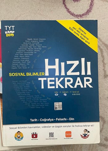 TYT AYT EDEBİYAT TÜRKÇE COĞRAFYA SORU BANKASI - Görsel 4