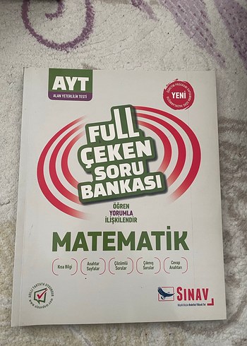 AYT TYT MATEMATİK SORU BANKASI - Görsel 5