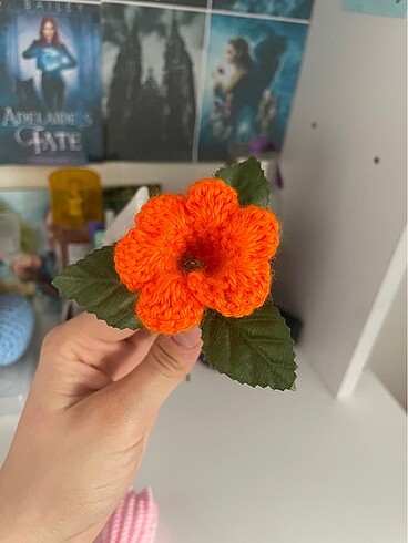 Solmayan çiçek örgü - Görsel 6