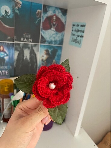 Solmayan çiçek örgü - Görsel 15