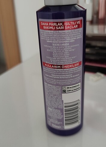 L'Oréal Paris Loreal elseve mor sıvı saç kremi