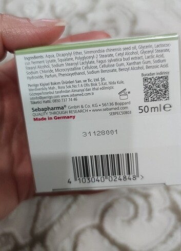 Beden Sebamed Probiyotik Enerji Kremi
