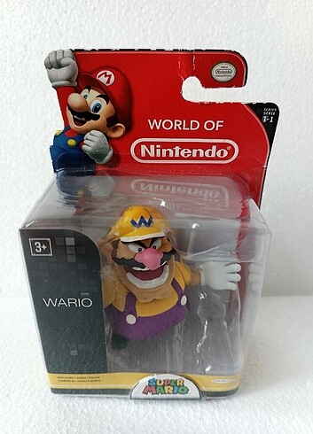 World of Nintendo Wario Süper Mario figür sıfınırlı üretim