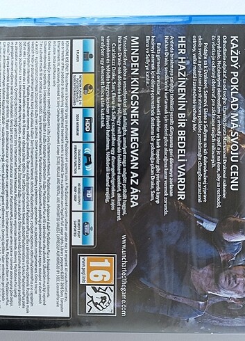 Sony PS4 oyun Uncharted 4 A Thiefs End sıfır oyun