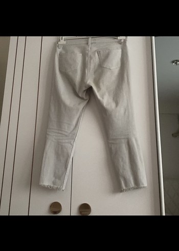 38 Beden gri Renk Likralı yumuşak jean