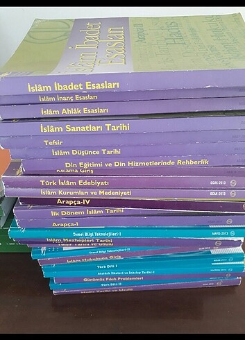  Açıköğretim önlisans ilahiyat kitapları