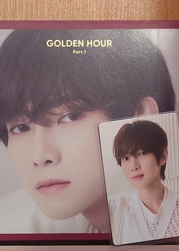 Ateez GOLDEN HOUR Part.1 Yeosang Digipack