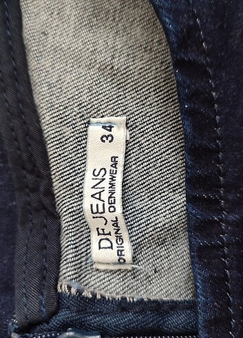 34 Beden Defacto Jean Elbise
