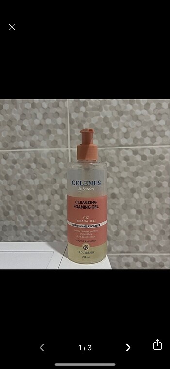 Celenes Yüz Yıkama Jeli