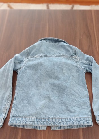 8 Yaş Beden Düğmeli Mavi çocuk Ceket