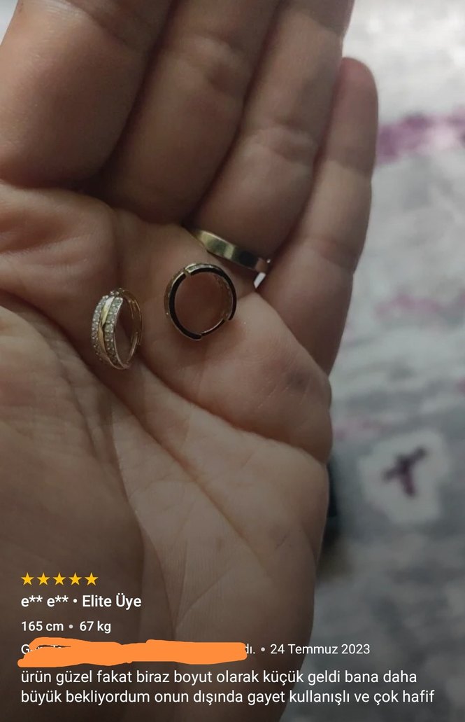 Altın küpe - Görsel 2