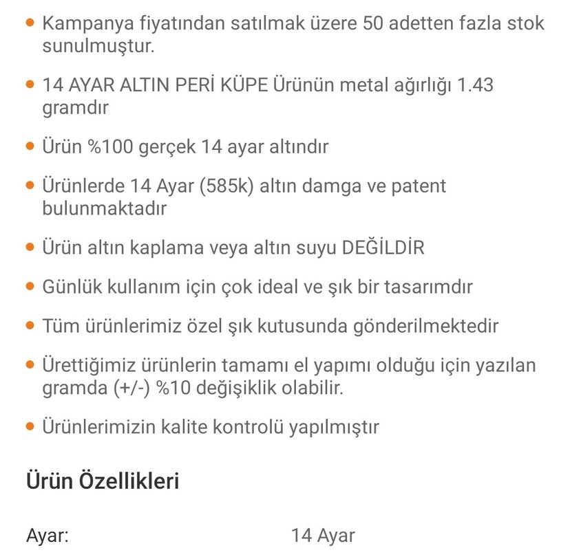 Altın küpe - Görsel 5