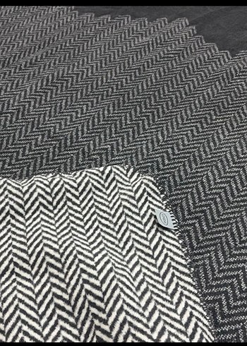 Antrasit Çift Kişilik Pamuklu Battaniye linens - Görsel 7