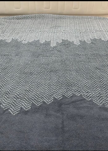 Antrasit Çift Kişilik Pamuklu Battaniye linens - Görsel 9