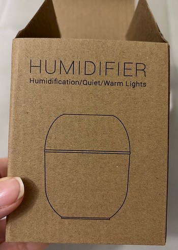 Beyaz Mini Hava Temizleyici ve Nemlendirici - Görsel 3