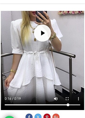 Beyaz elbise - Görsel 4