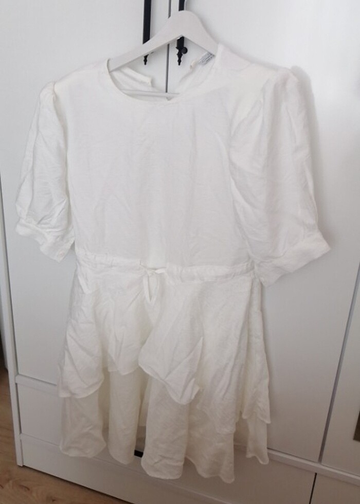 Beyaz elbise - Görsel 5