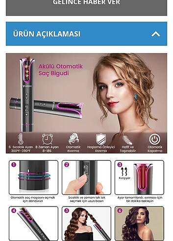 Saç maşası - Görsel 3