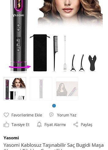 Saç maşası - Görsel 4