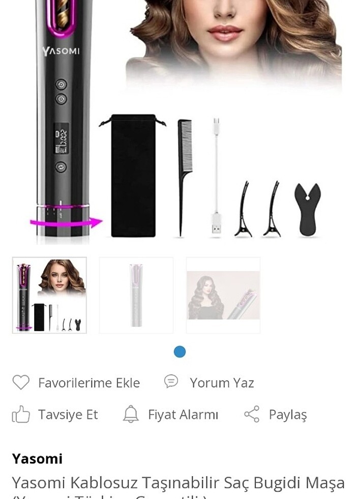 Saç maşası - Görsel 4