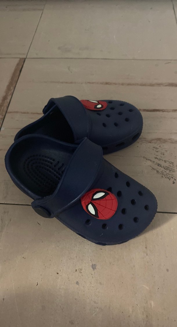 Erkek Çocuk Mavi Spiderman Baskılı Terlik - Görsel 2