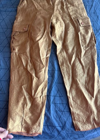 Bej Vintage Tarz İpekyol Basic Pantolon - Görsel 2