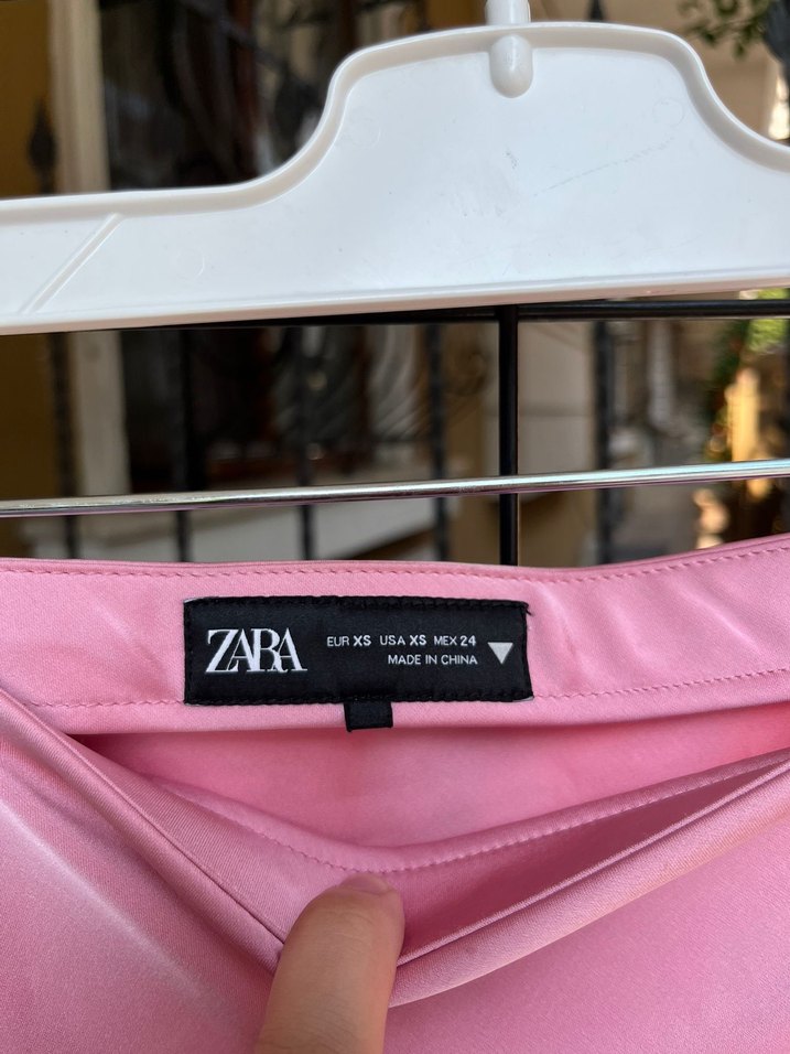 Zara saten etek - Görsel 2