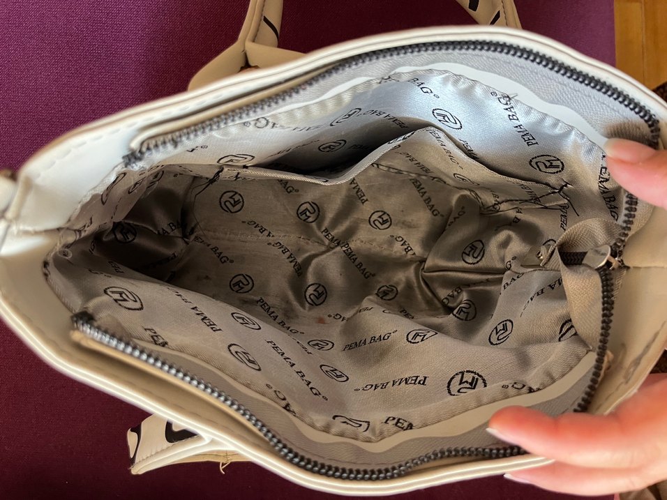 Gri kol çantası - Görsel 3