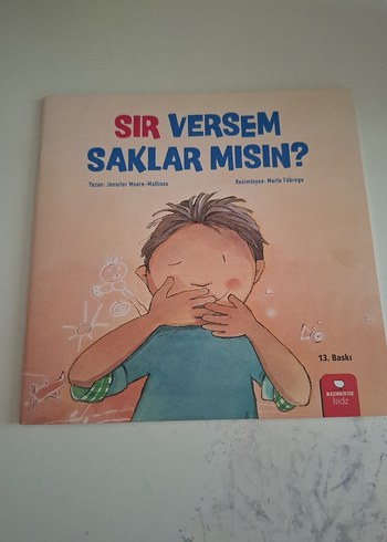 Sır Versem Saklar Mısın? Çocuk Kitabı