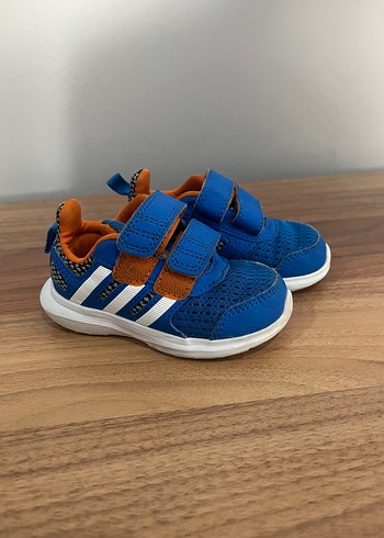 Erkek Çocuk Mavi Cırtlı Spor Ayakkabı