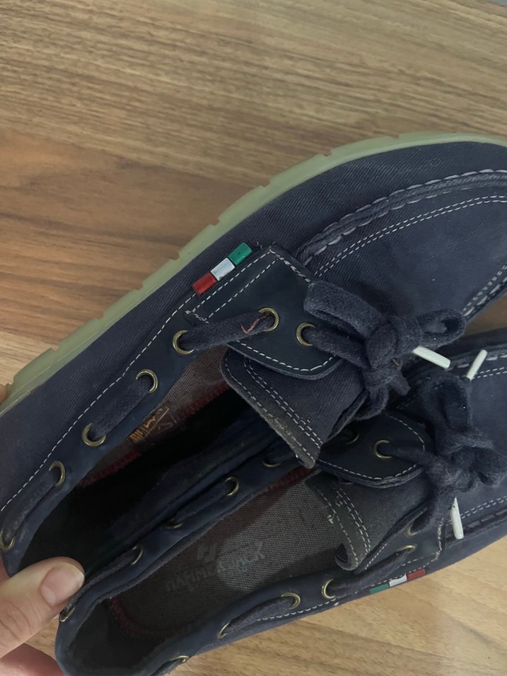 Koyu Mavi Erkek Süet Loafer Ayakkabı - Görsel 4