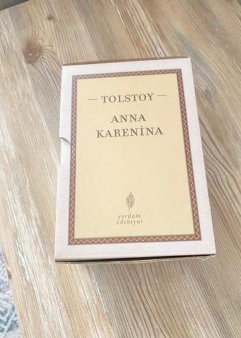 Beden Anna Karenina Roman Seti - Tolstoy