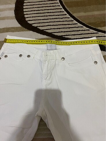 38 Beden beyaz Renk Bayan pantolon