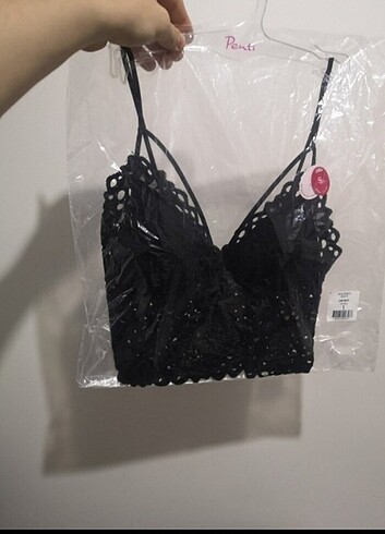 Bralet siyah 