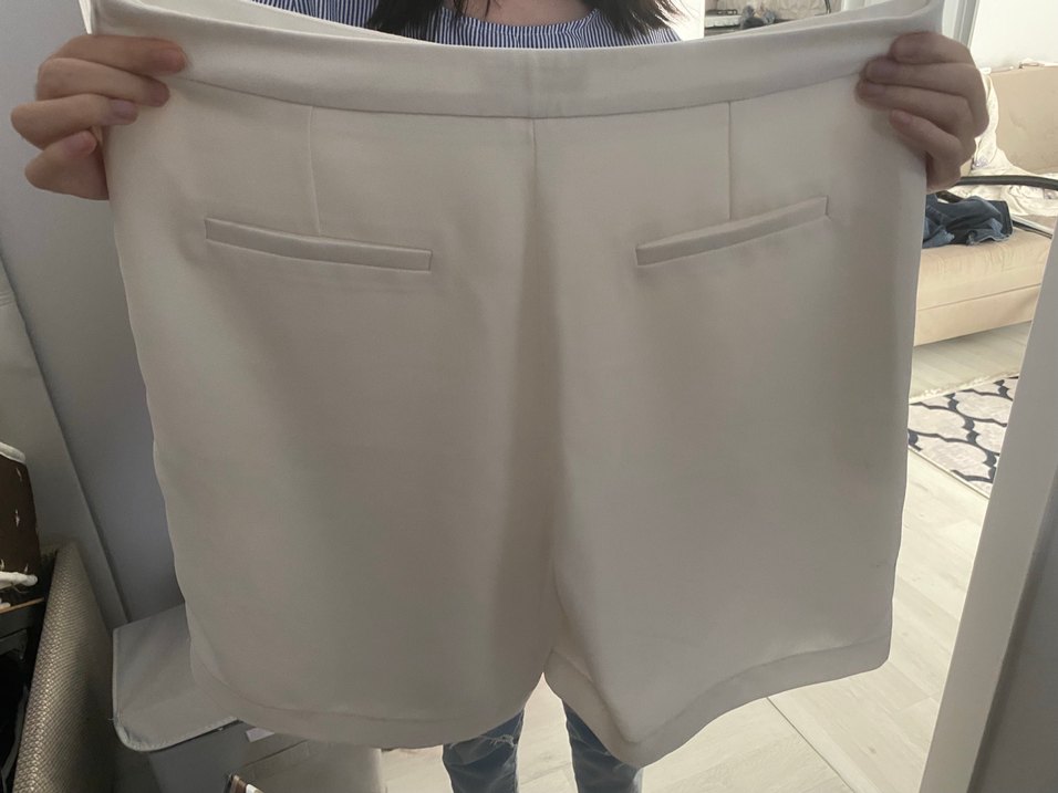 Mudo beyaz şortlu etek  36 beden - Görsel 2