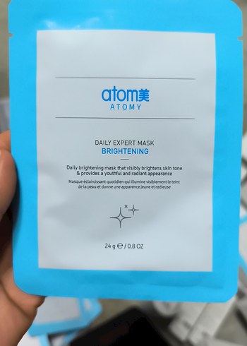 Atomy Günlük Aydınlatıcı Maske 24g